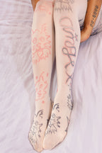 Kitty Quest Pink Tights