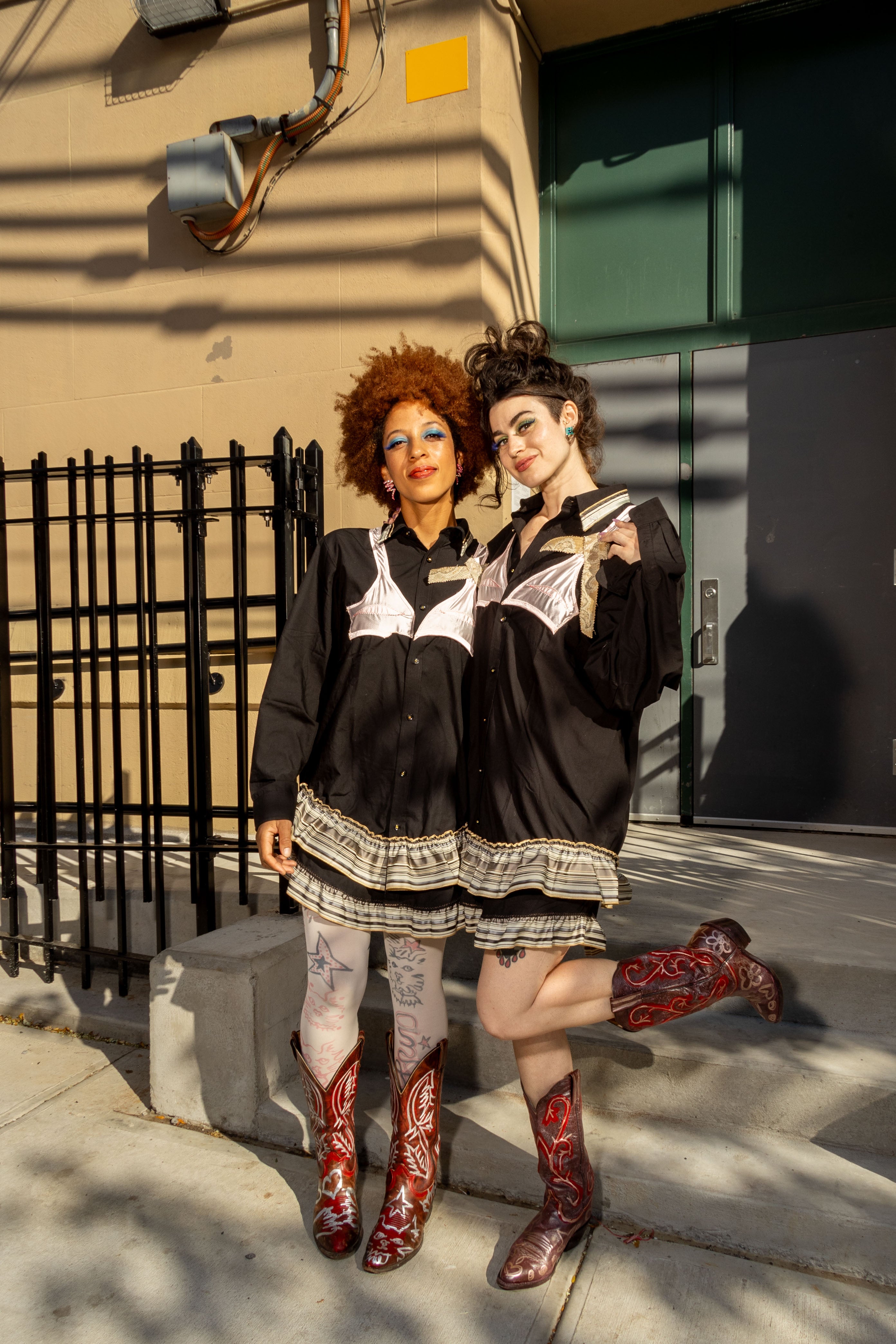 Oversized Bra Vibe Black Shirt Dress