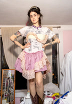 Flirty Bra Vibe Tie Dye Tee Dress