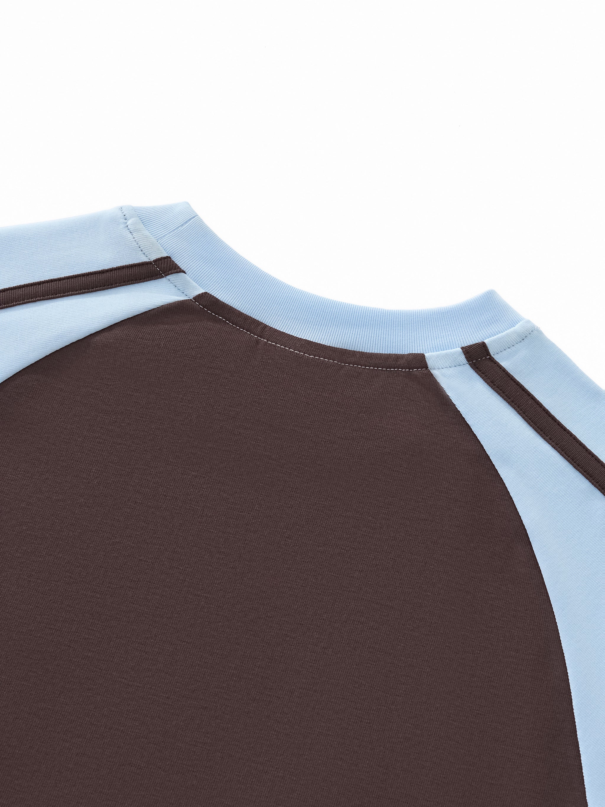 *PRE-ORDER* Side Bra Vibe Etcetera Brown And Blue T Shirt