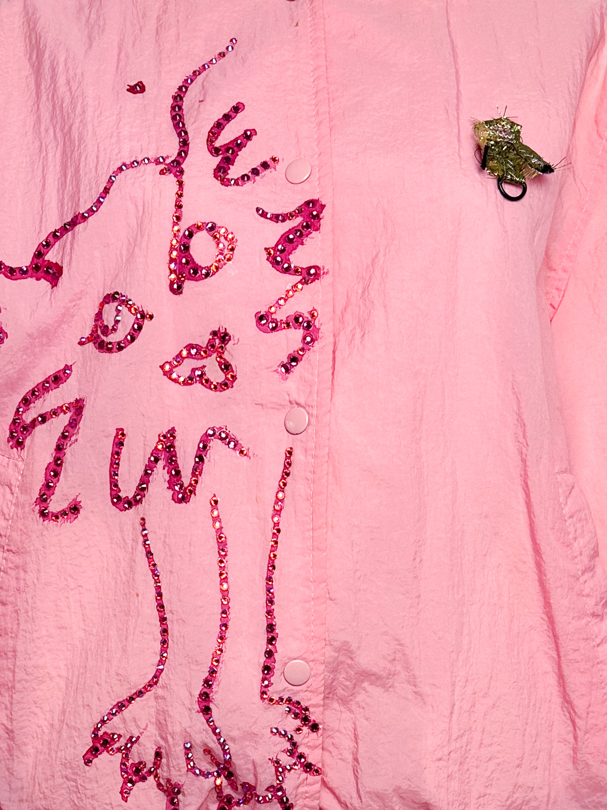 Looking For A Girlfriend Kitty Pink Windbreaker Jacket