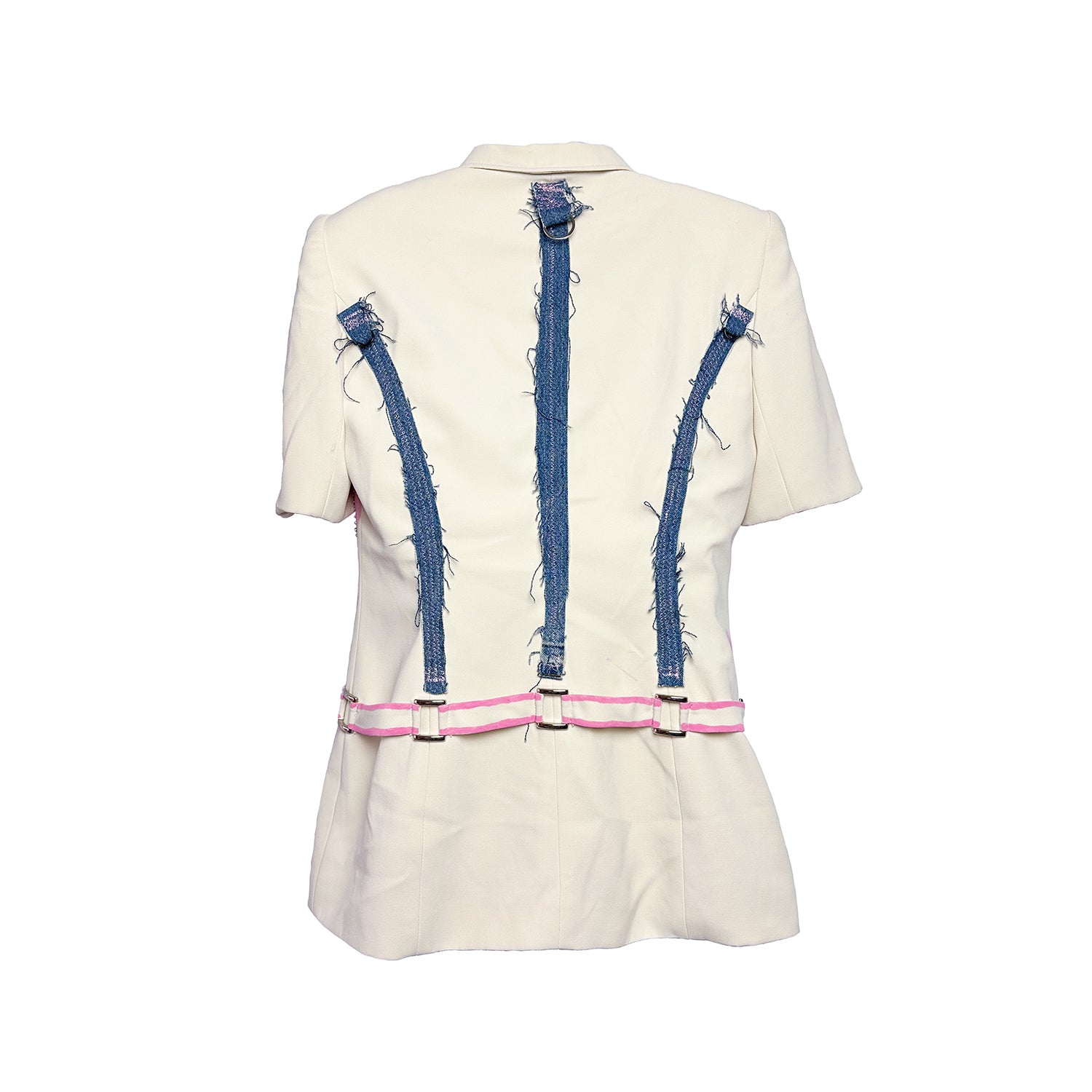 Villain Quest Sparkle Short Sleeve Blazer