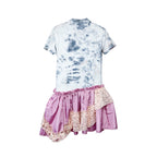 Flirty Bra Vibe Tie Dye Tee Dress