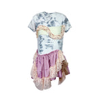 Flirty Bra Vibe Tie Dye Tee Dress
