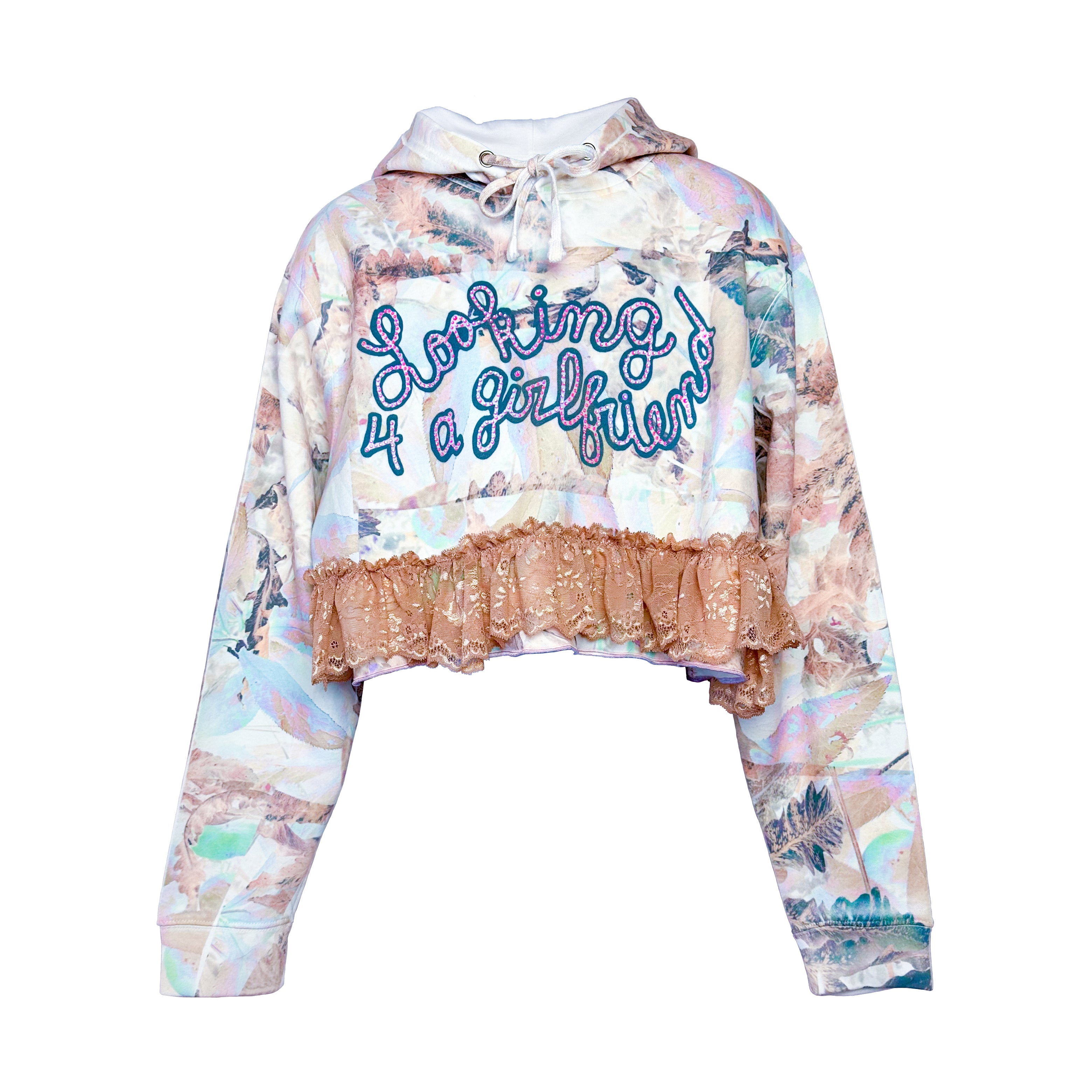 Dilute Tortie Sparkle Looking For A Girfriend Hoodie