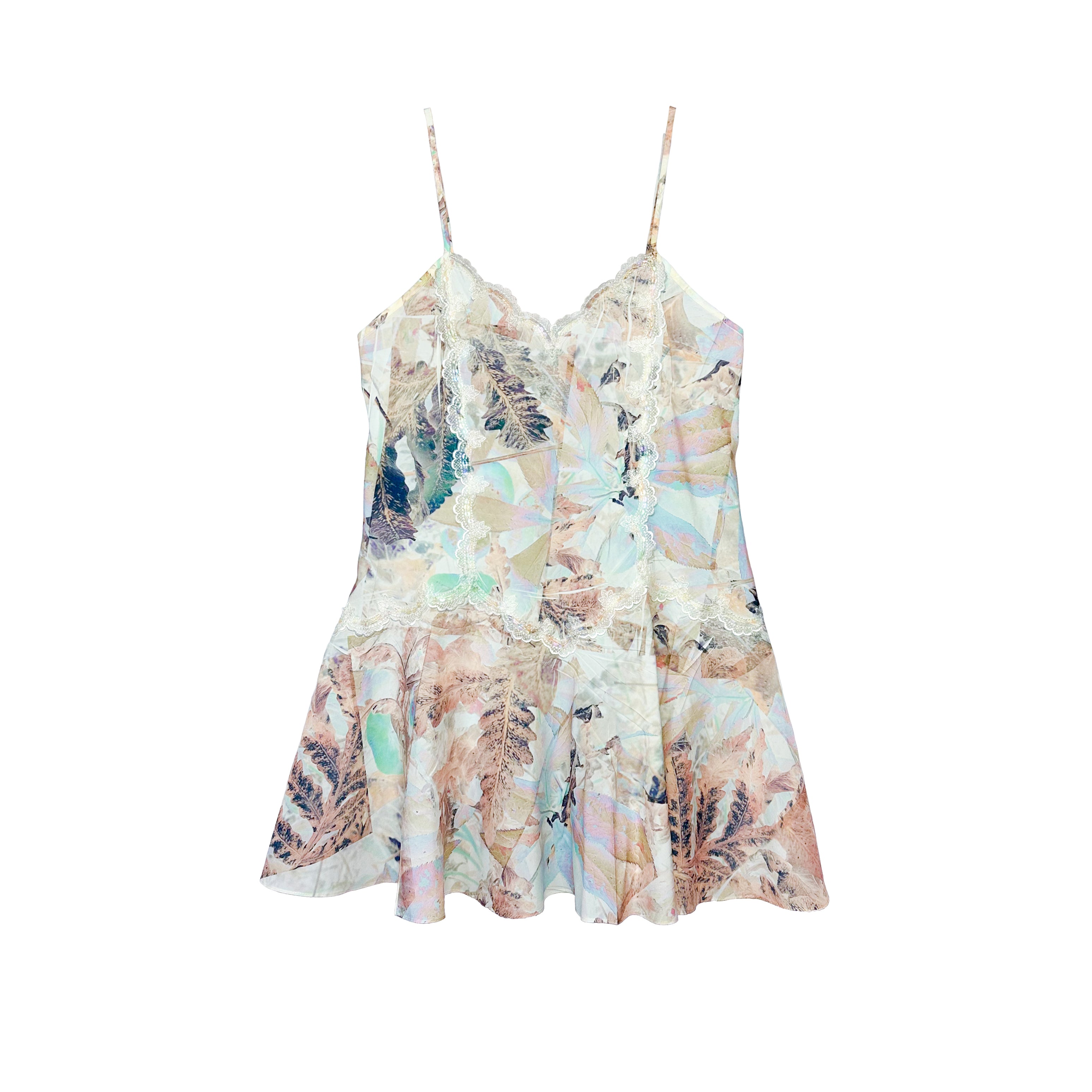 Dilute Tortie Embellished Slip Dress