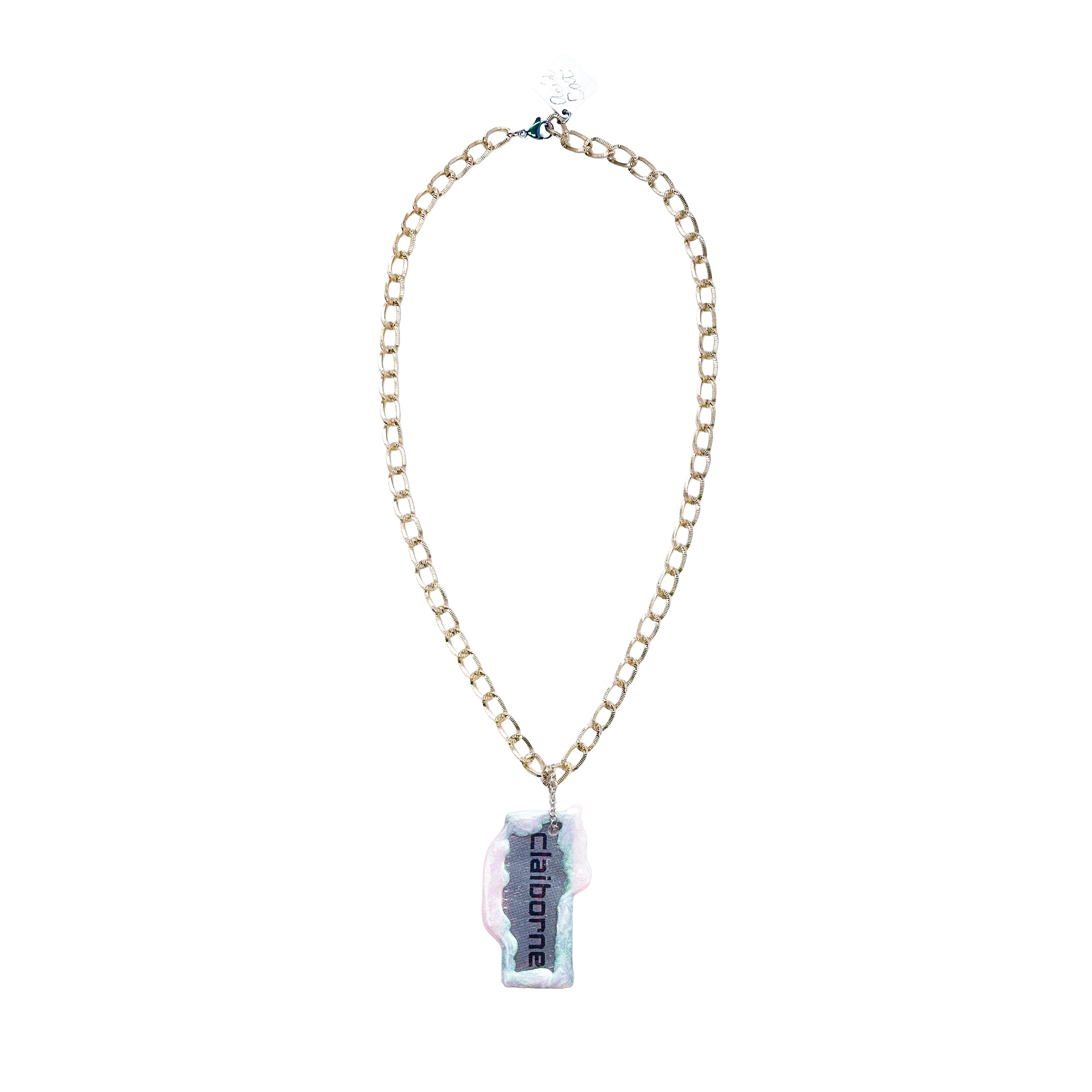 Vintage Tag Liz Necklace