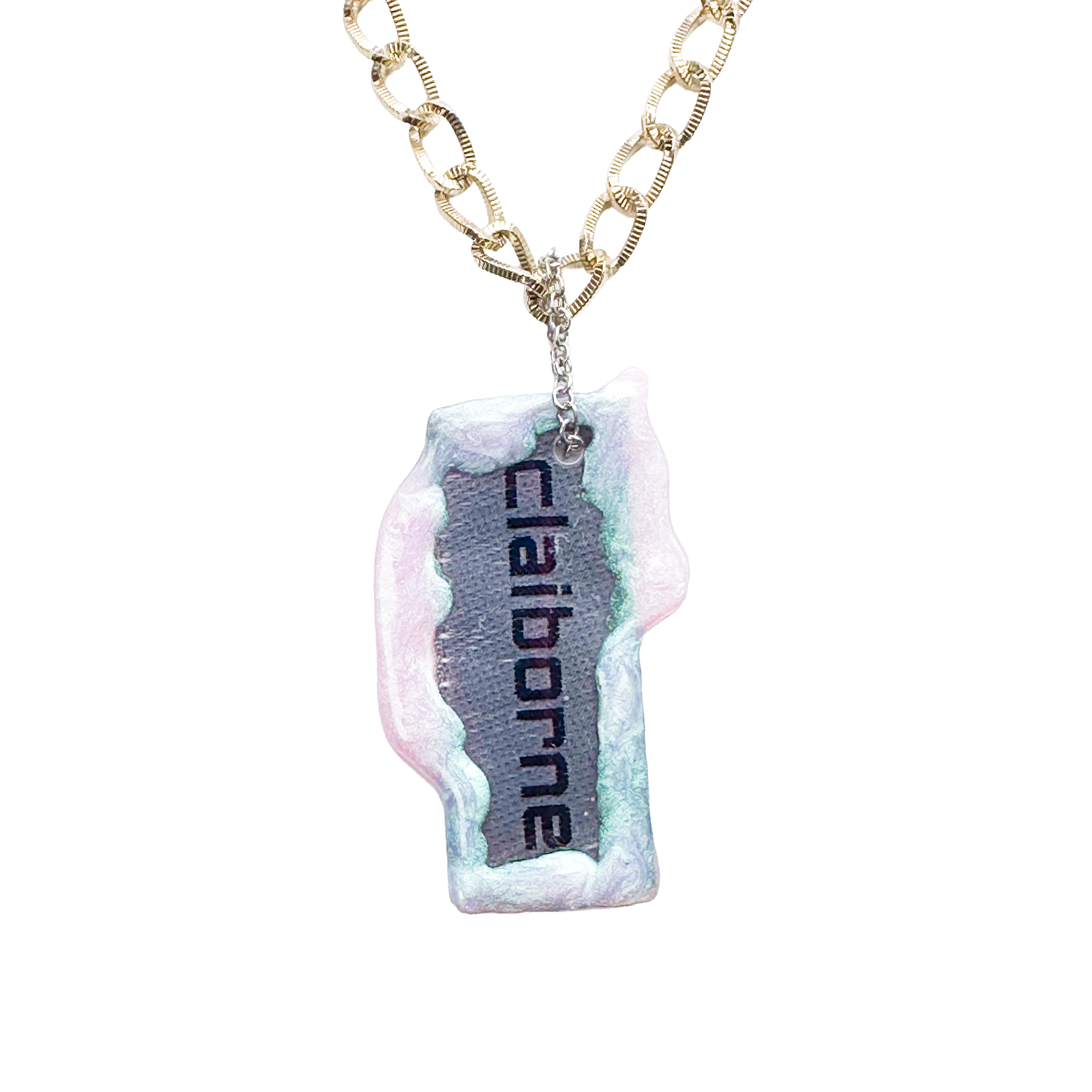 Vintage Tag Liz Necklace