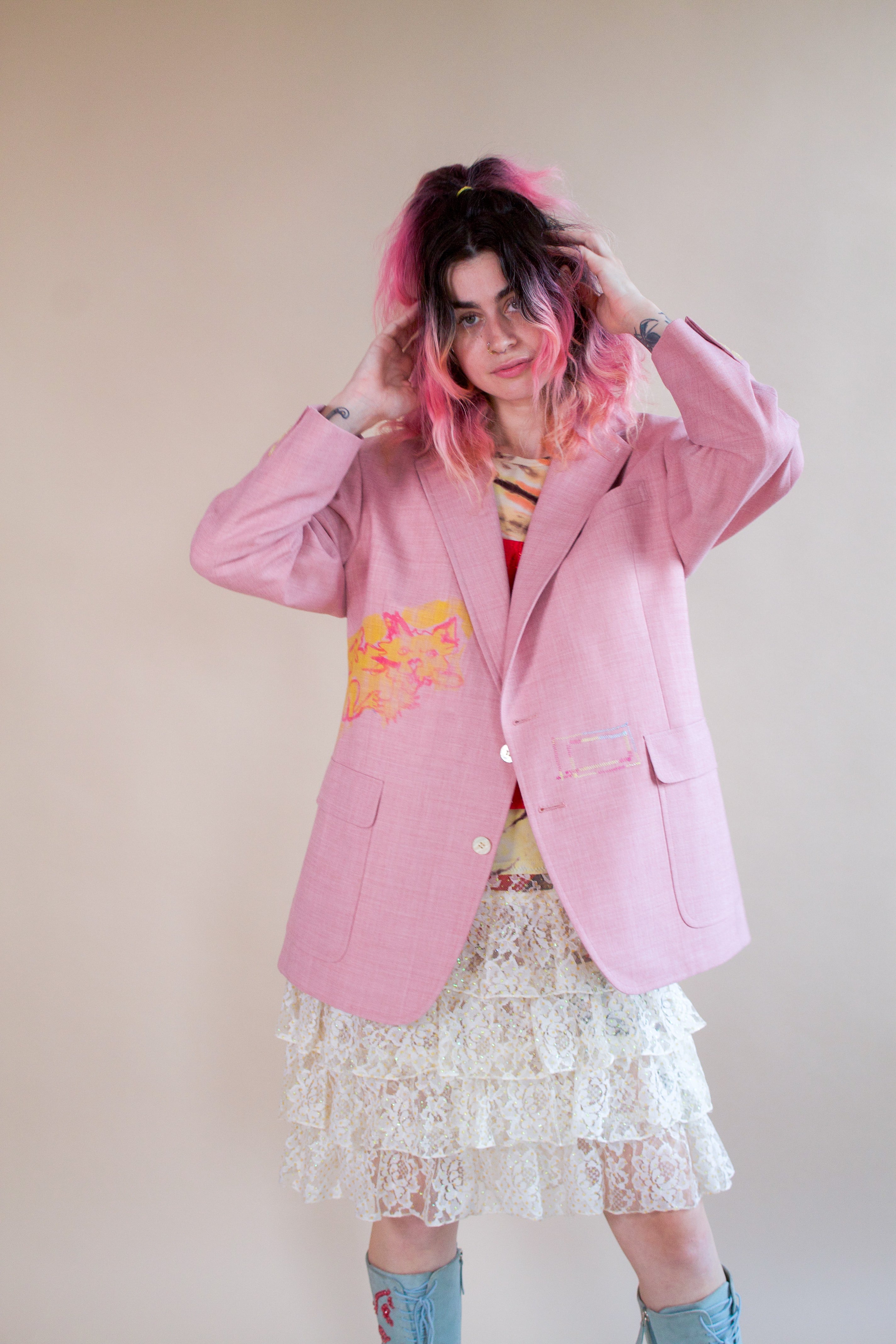 Help Me Super Sparkle Blazer