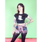 Dark Tortie Etcetera Cotton Shorts