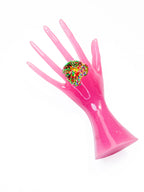 Medium Flower Magic Super Sparkle Rhinestone Ring