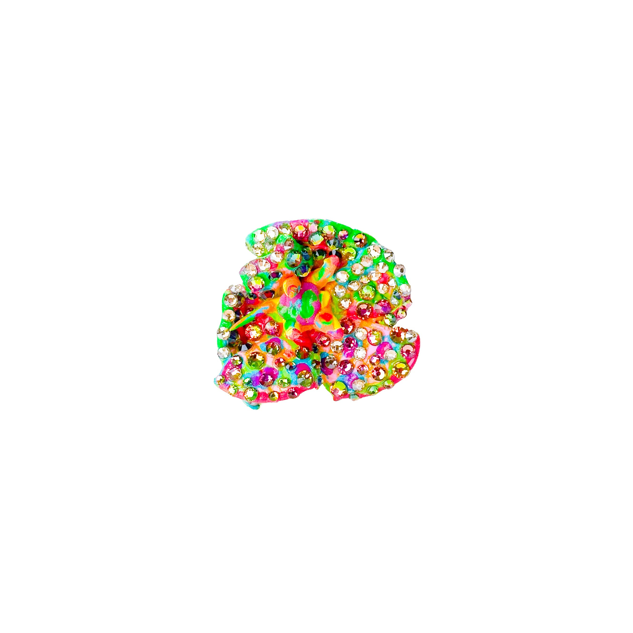 Medium Flower Magic Super Sparkle Rhinestone Ring
