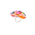 Large Flower Magic Super Sparkle Rhinestone Ring