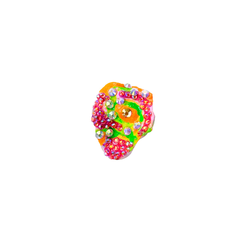 Orange Magic Super Sparkle Rhinestone Ring