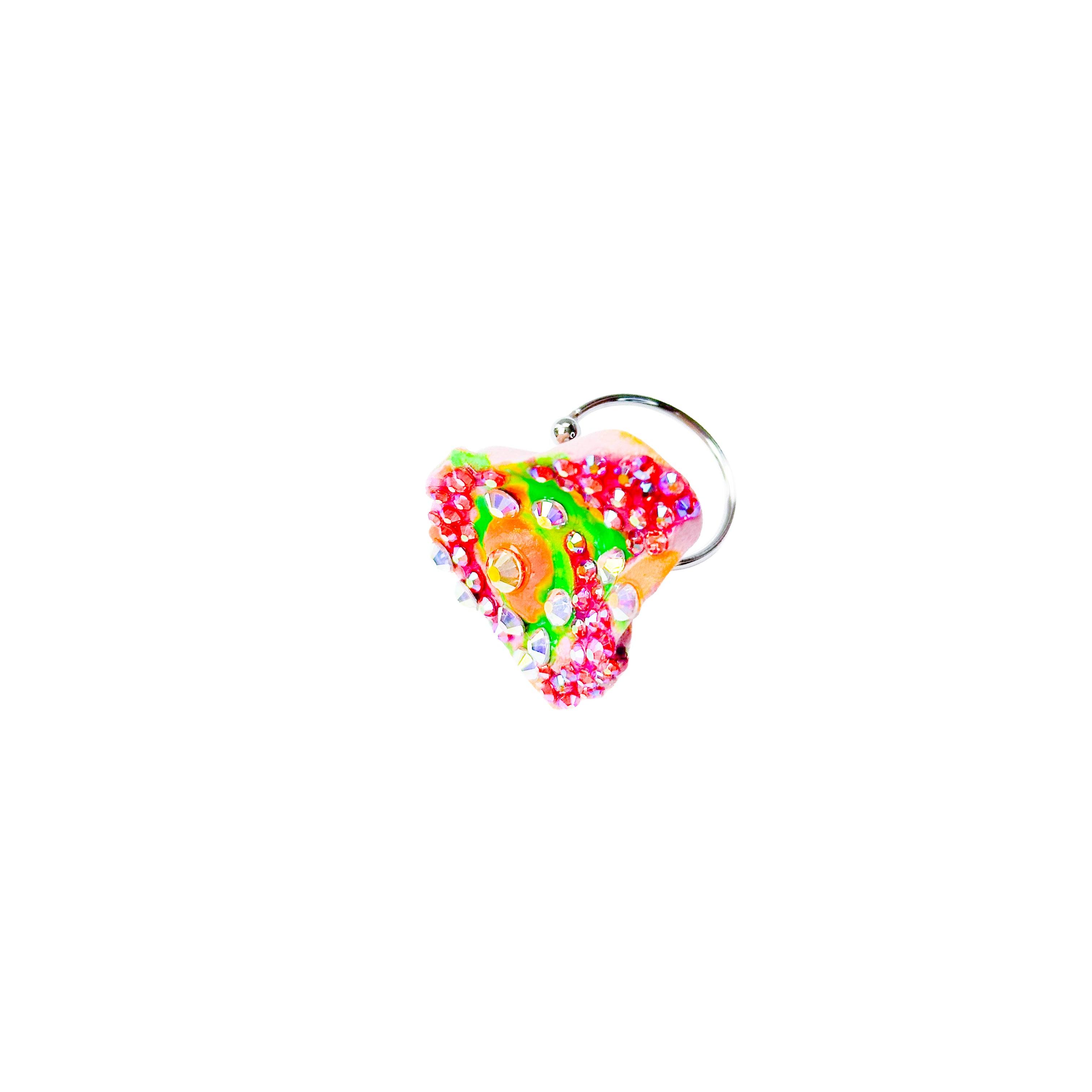 Orange Magic Super Sparkle Rhinestone Ring