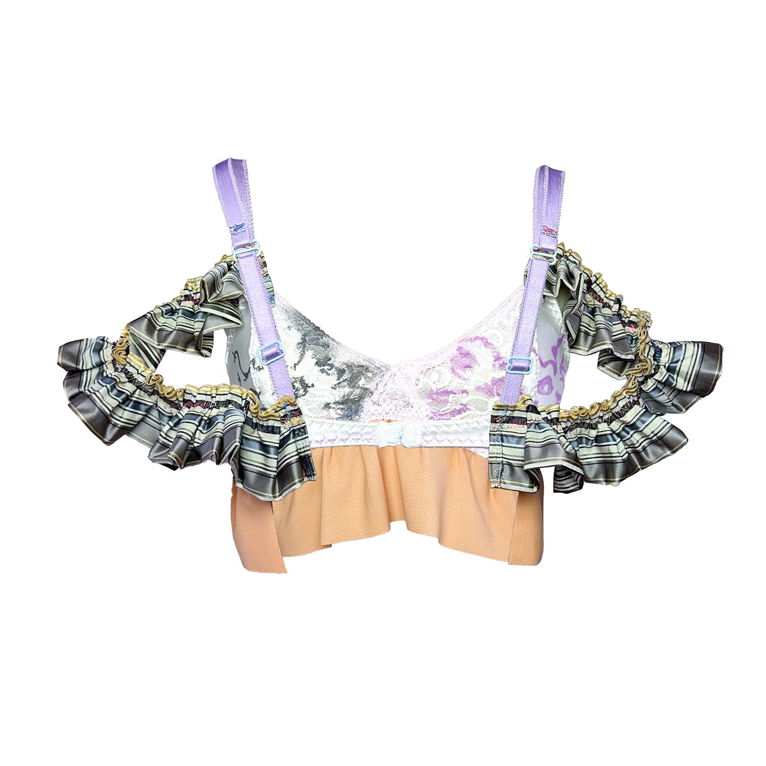 Duo Kitty Off The Shoulder Ruffle Bra