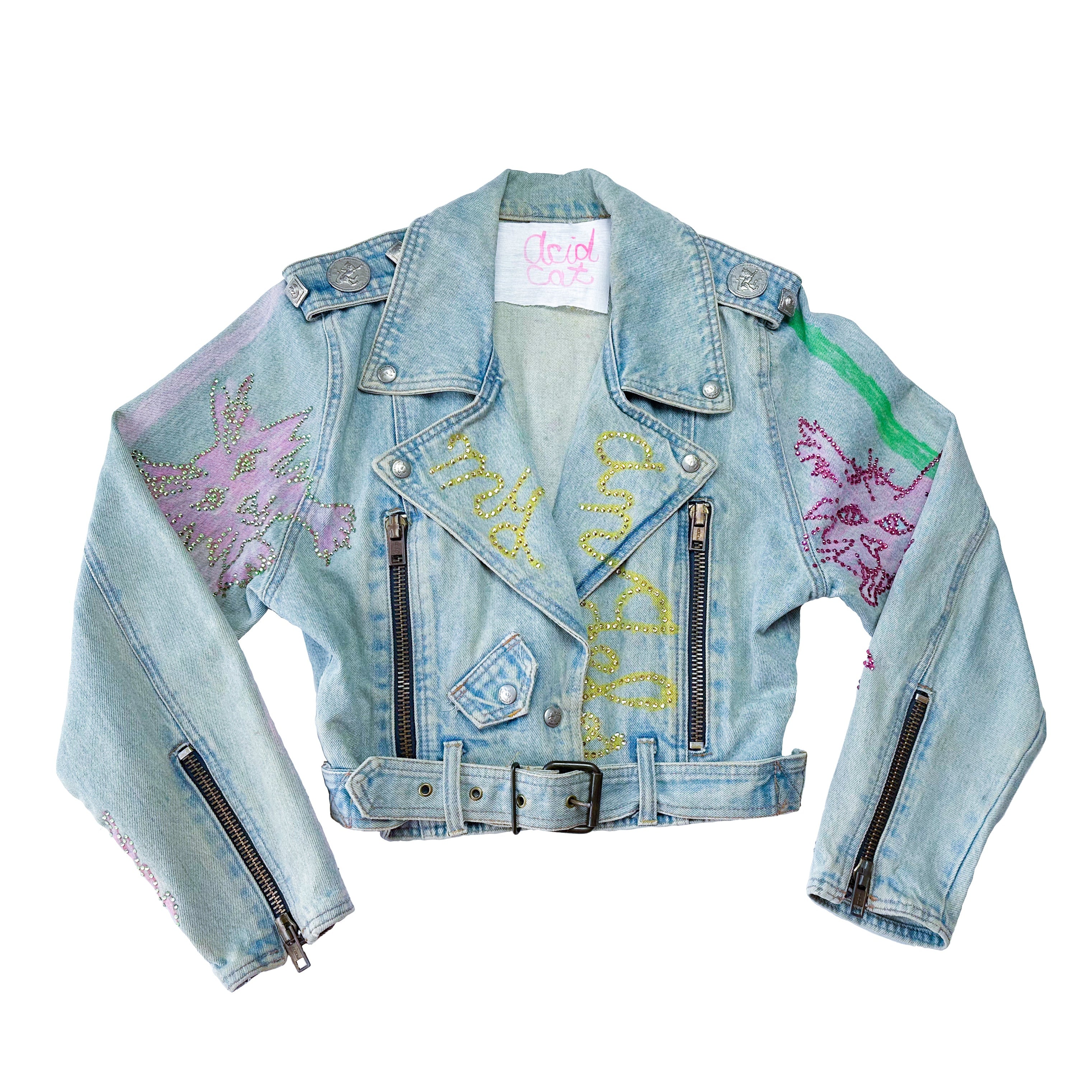 My Angels Sparkle Denim Jacket