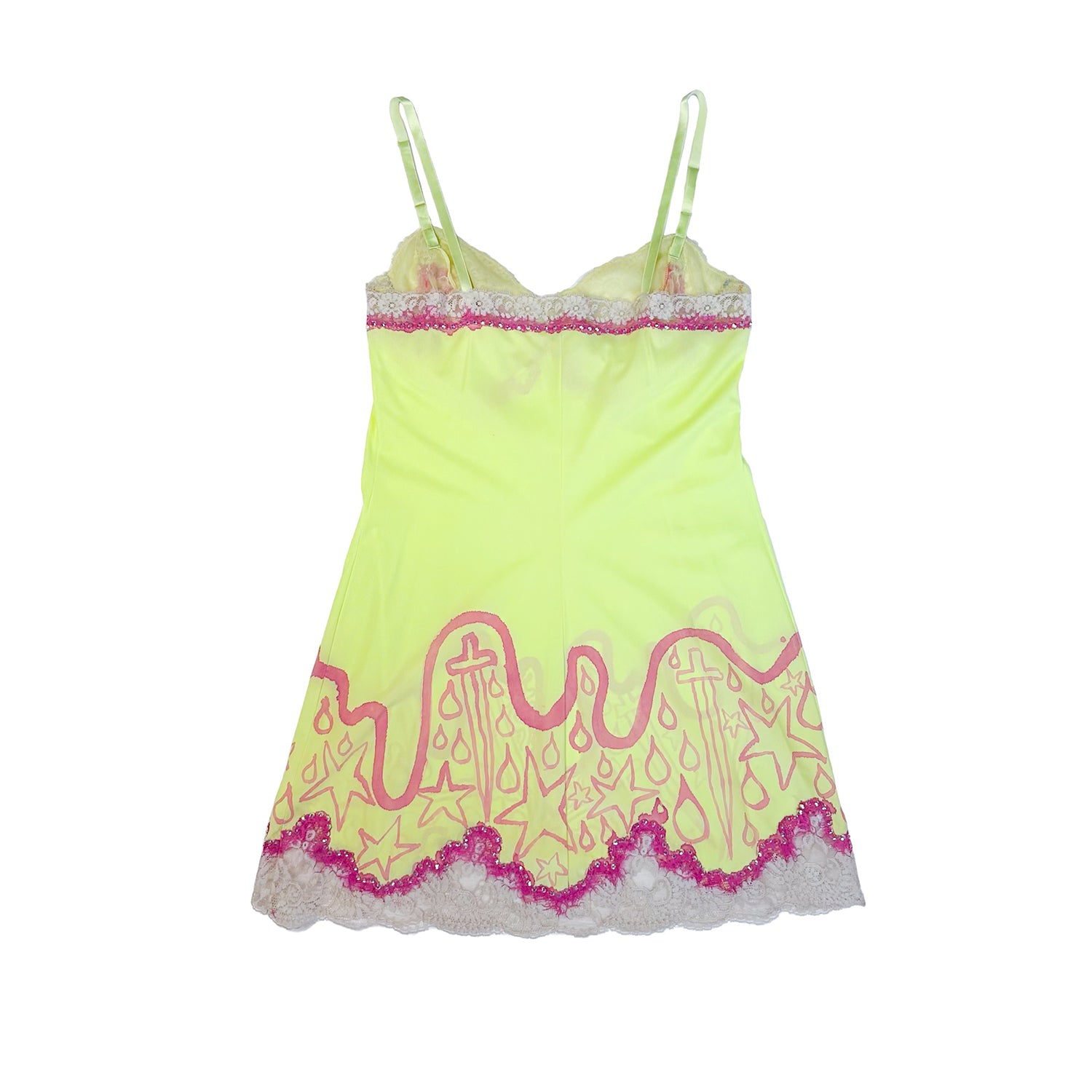 Kitty Quest Sparkle Yellow Slip