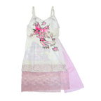 Kitty Sparkle White Slip