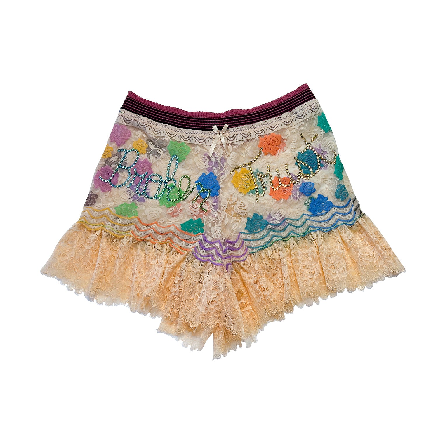 Broken Trust Flouncy Sparkle Shorts