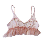 Sparkle Ruffle Bottom Bra