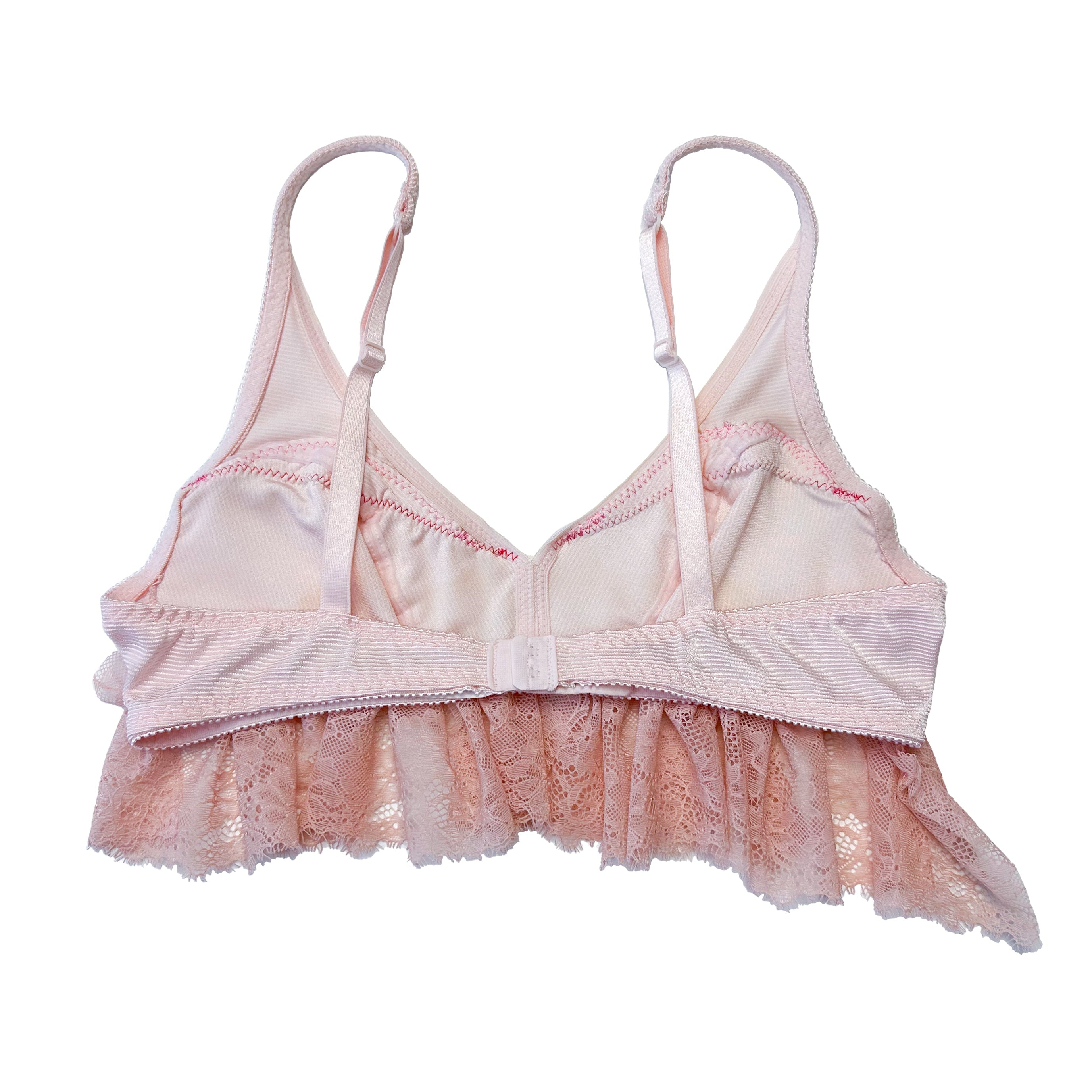 Sparkle Ruffle Bottom Bra