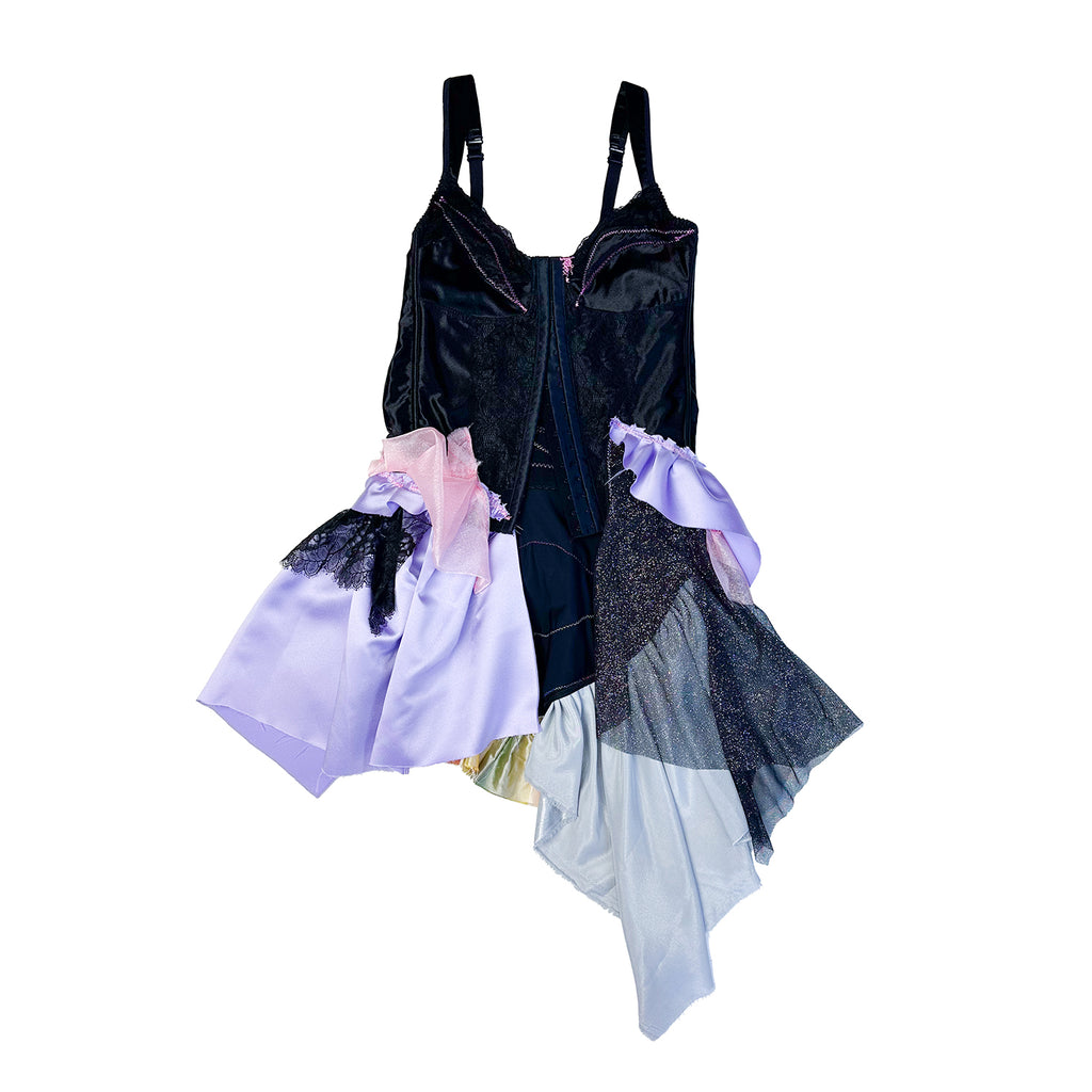 Ruffle Flounce bustier Top