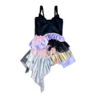 Ruffle Flounce bustier Top