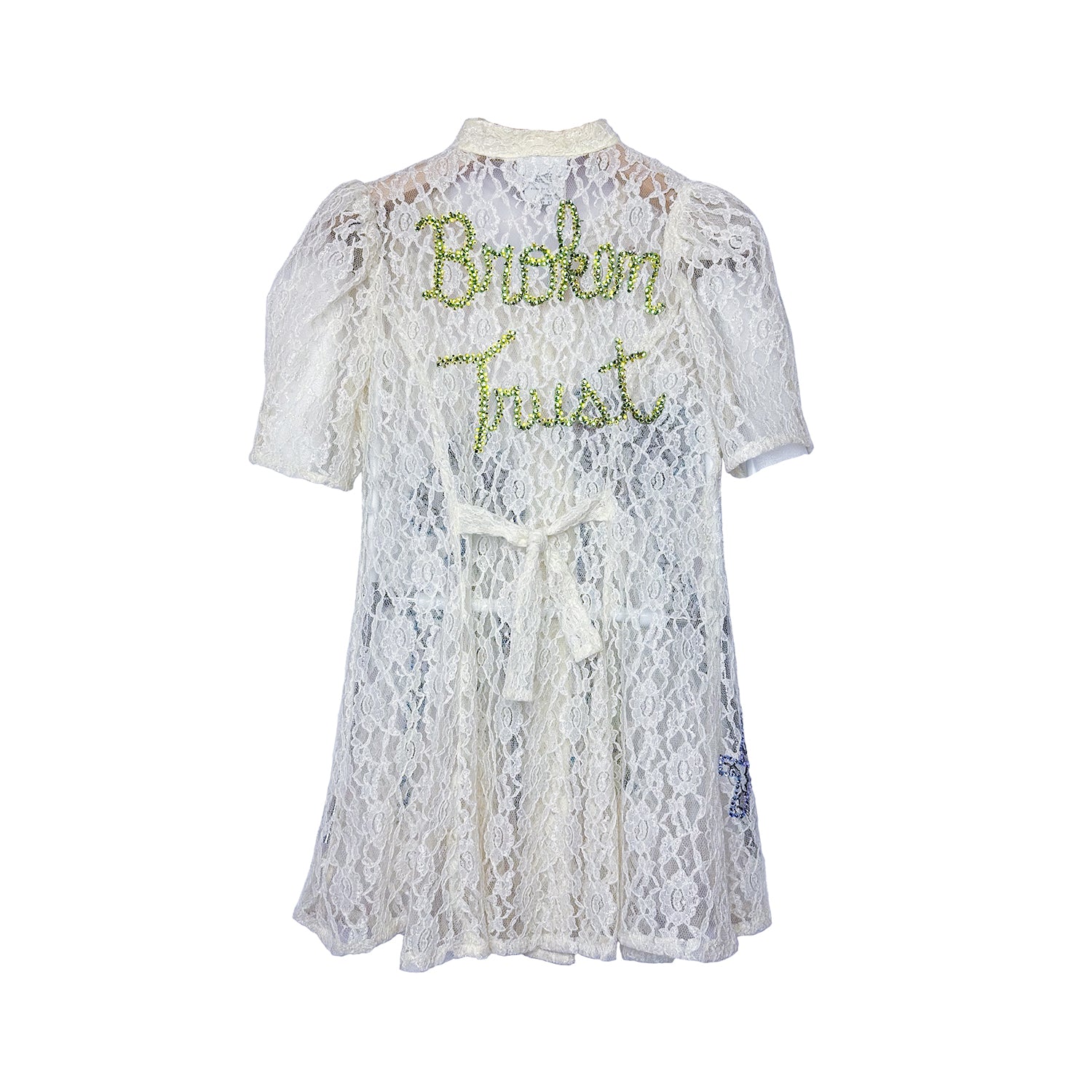 Broken Trust Three Swords Lace Top