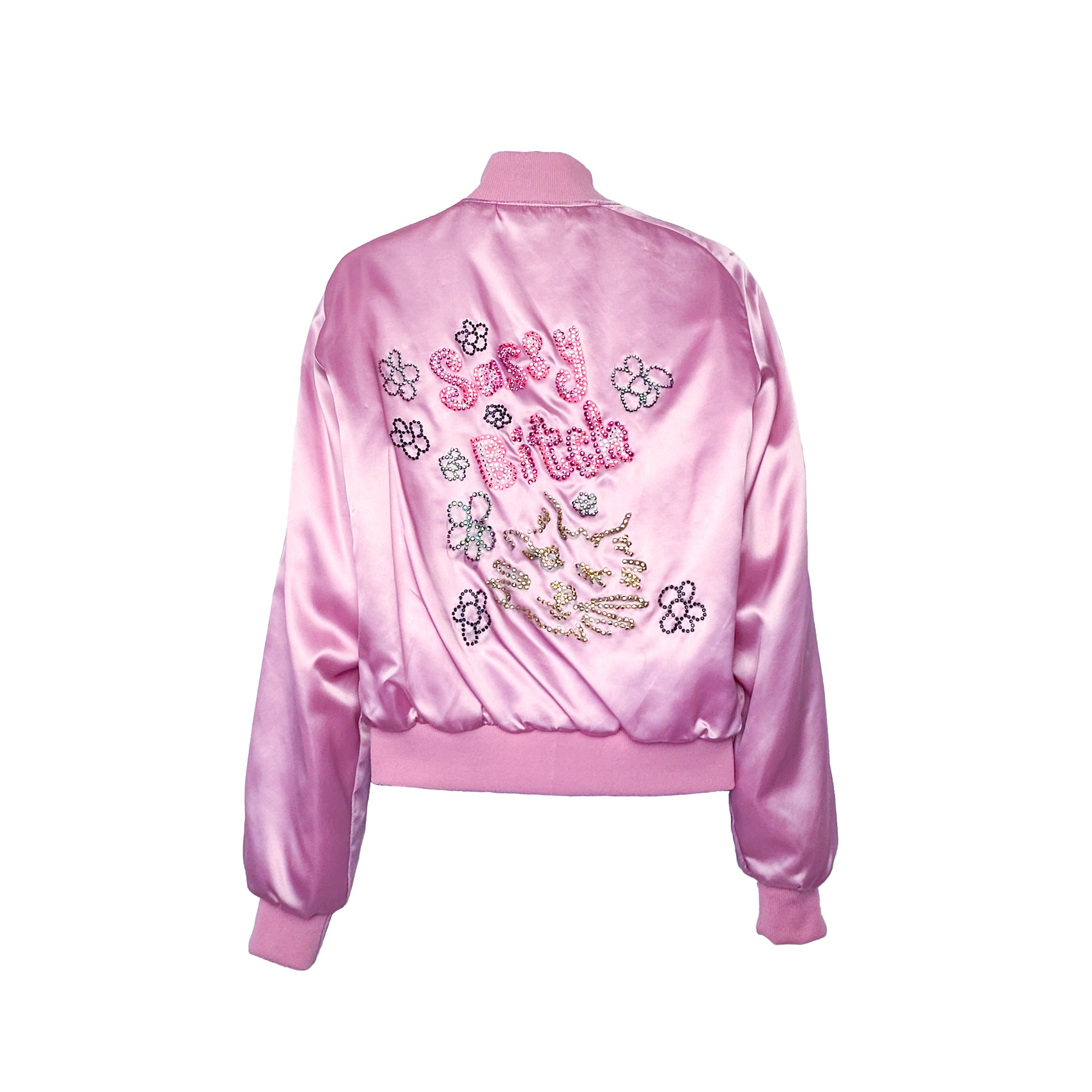 Sassy Bitch Satin Windbreaker