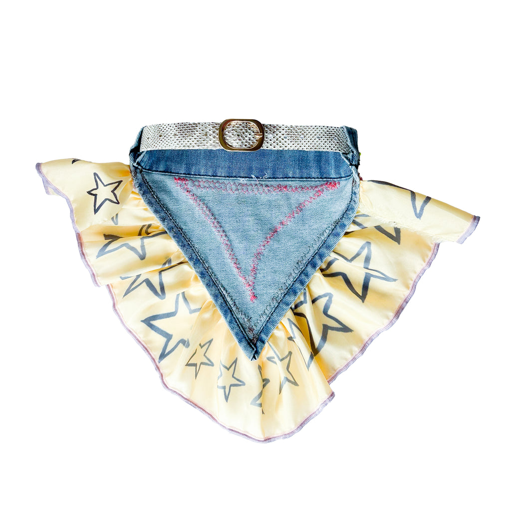 Pet Stars And Pink Sparkles Fancy Bandana