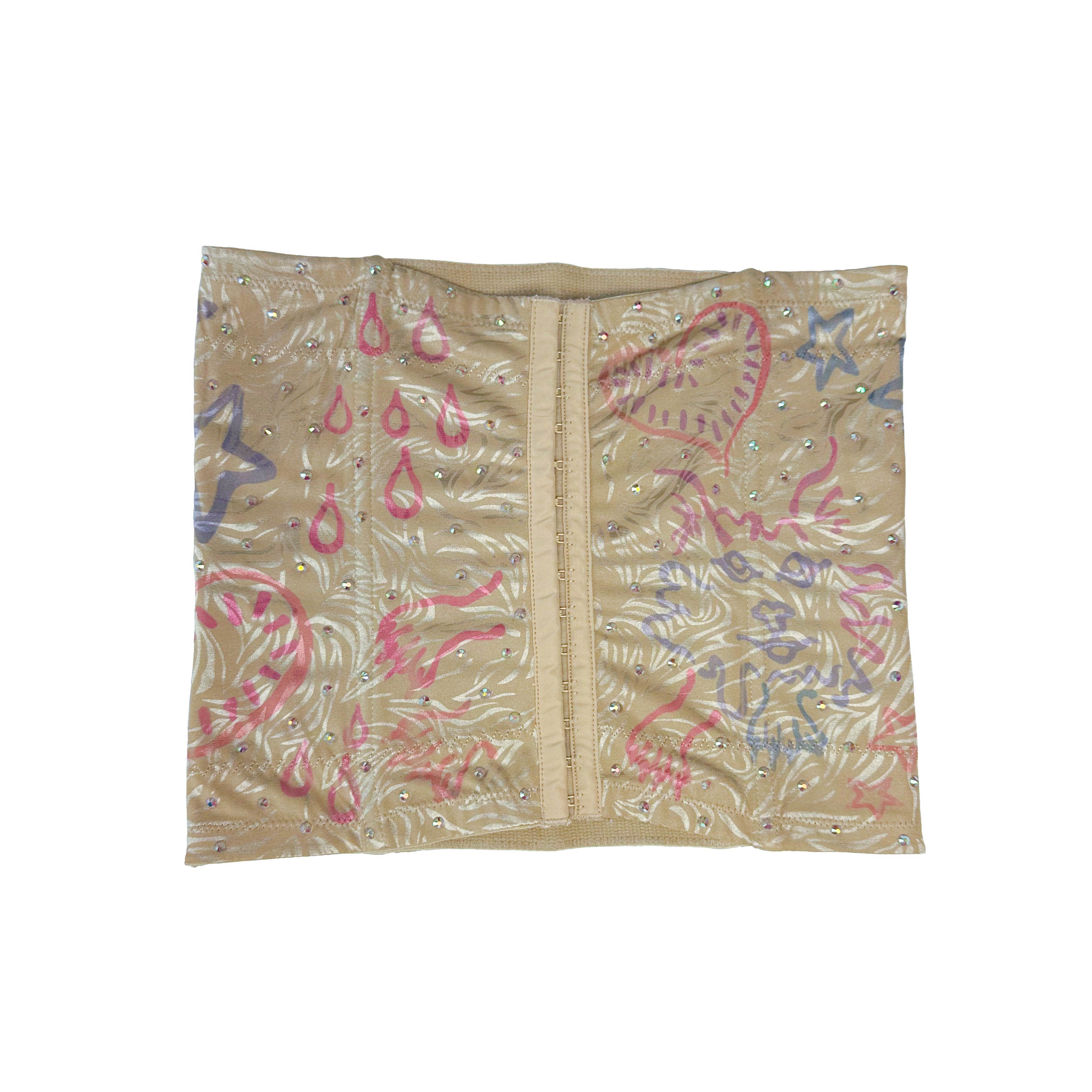 Kitty Quest Pastel Sparkle Waist Corset