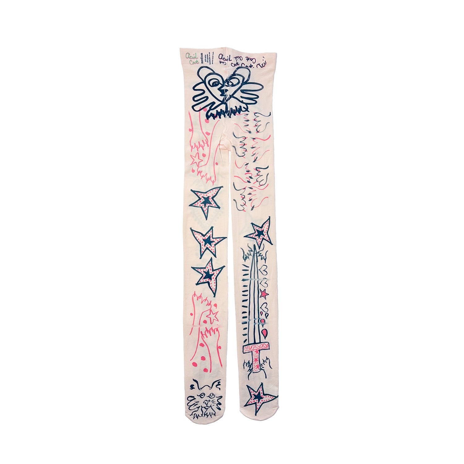 Kitty Quest Pink Tights