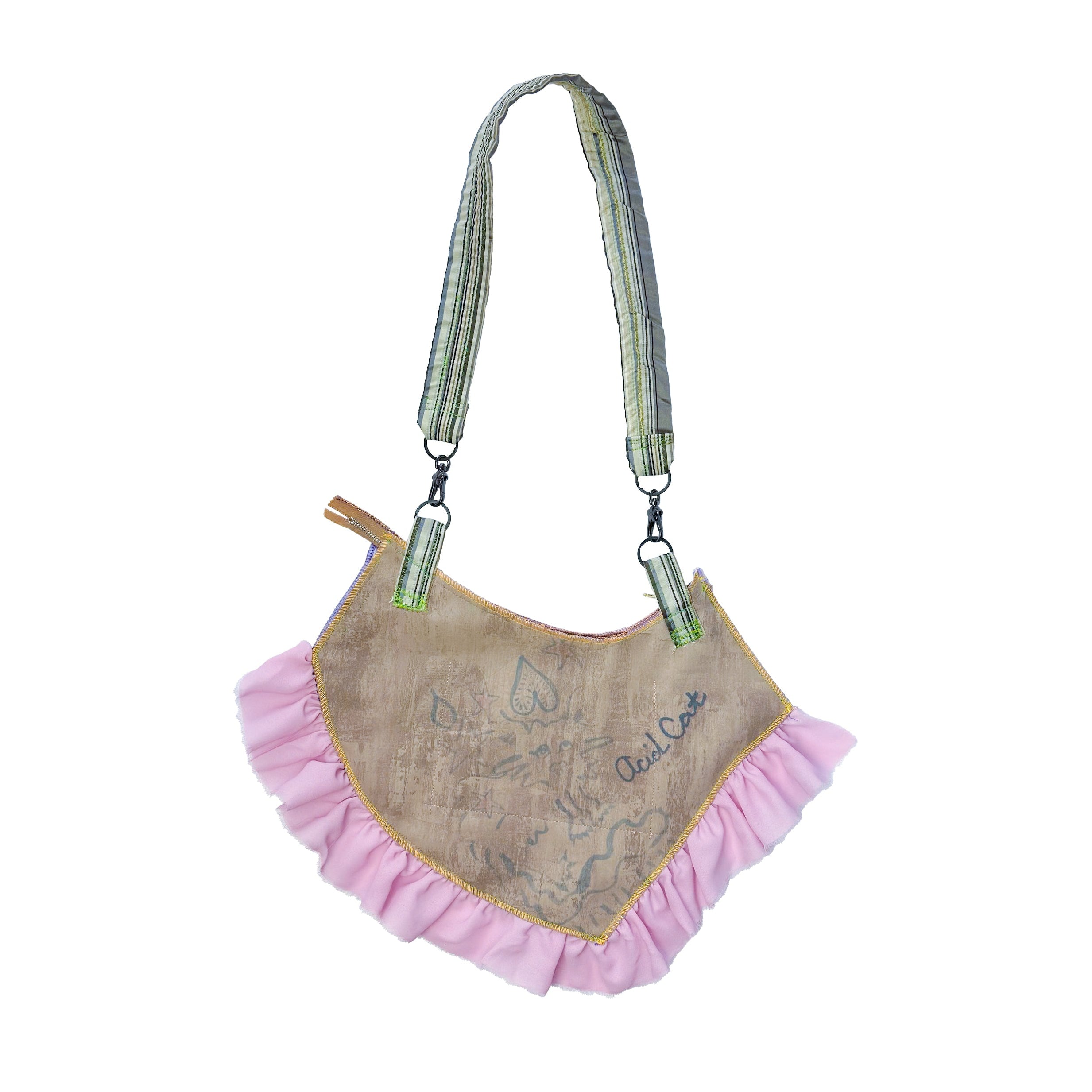 Kitty Quest Medium Rhinestone Dolly Bag