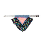 Pet Neon Lace and Sequins Fancy Bandana