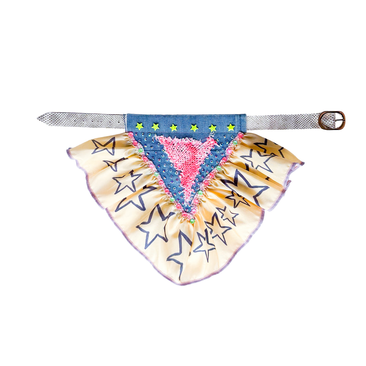 Pet Stars And Pink Sparkles Fancy Bandana