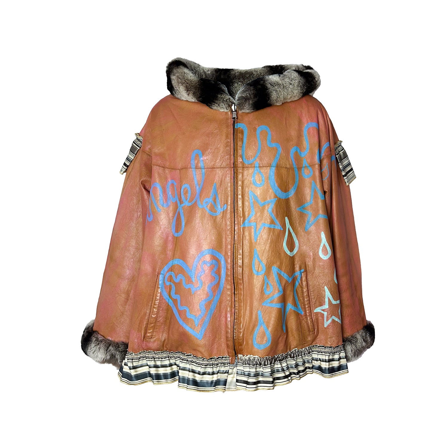 Angels Quest Reversible Leather Jacket