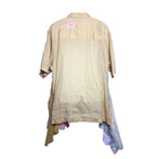 Looking For A Girlfriend Collage Linen Button Down