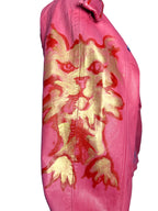 Pink Angel Kitty Leather Jacket