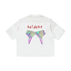 *PRE-ORDER* Upside Down Bra Vibe Etcetera White Lace Mesh Jersey