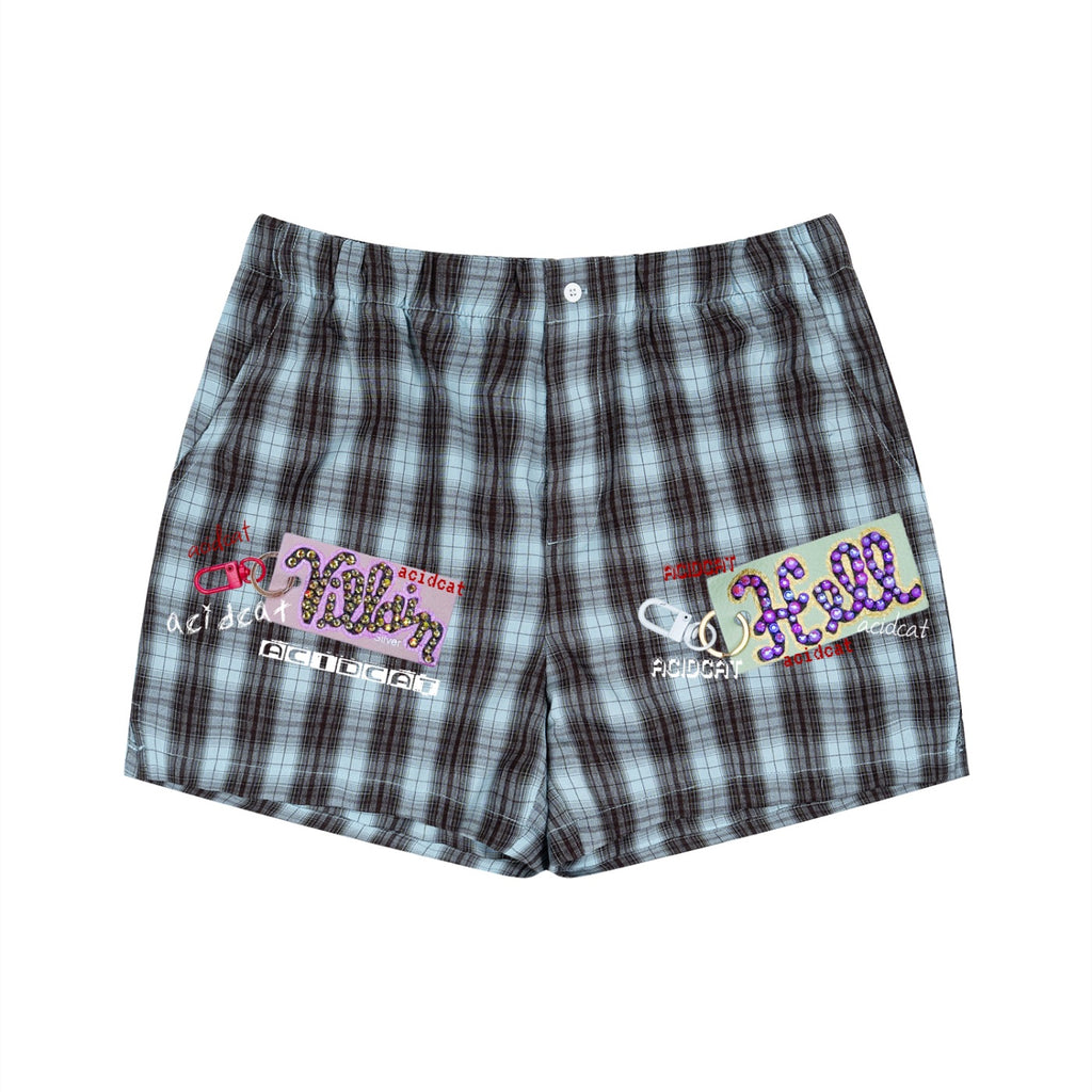 *PRE-ORDER* Hell Villain Vibe Etcetera Plaid Boxer Shorts