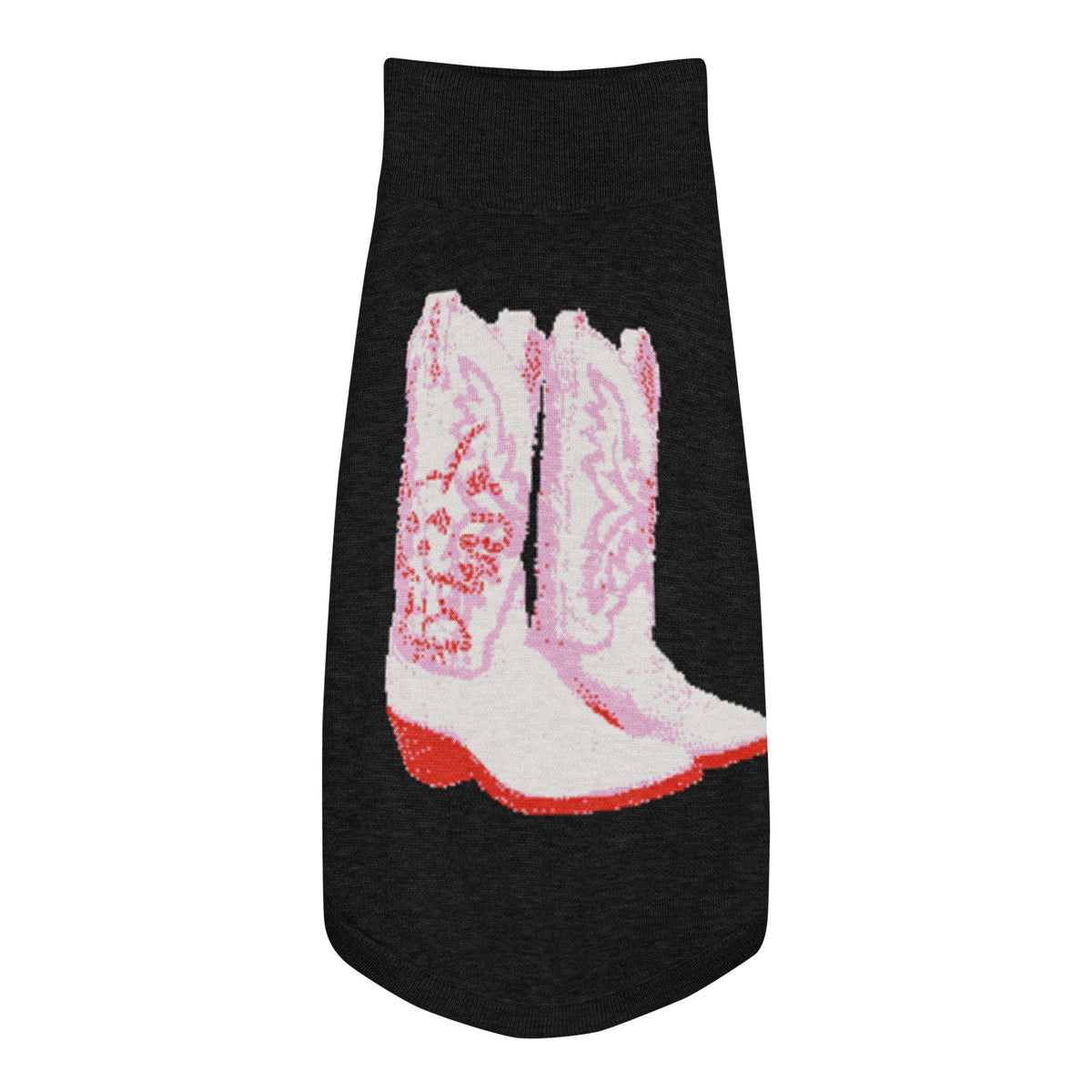Pet Sweater Cowboy Book Black