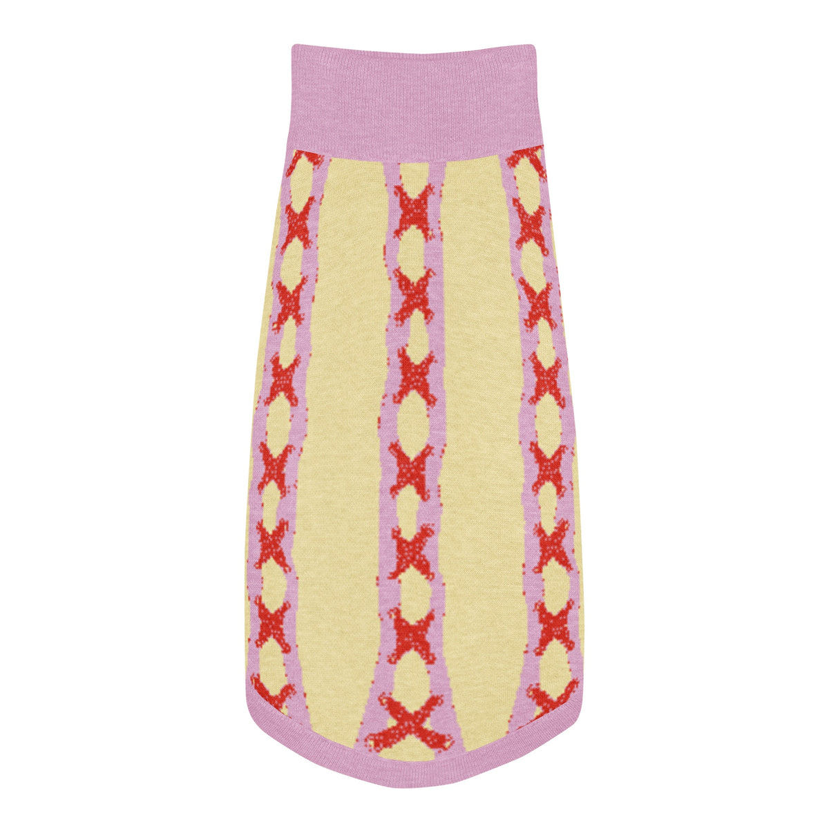 Pet Sweater Lace Vibe Yellow