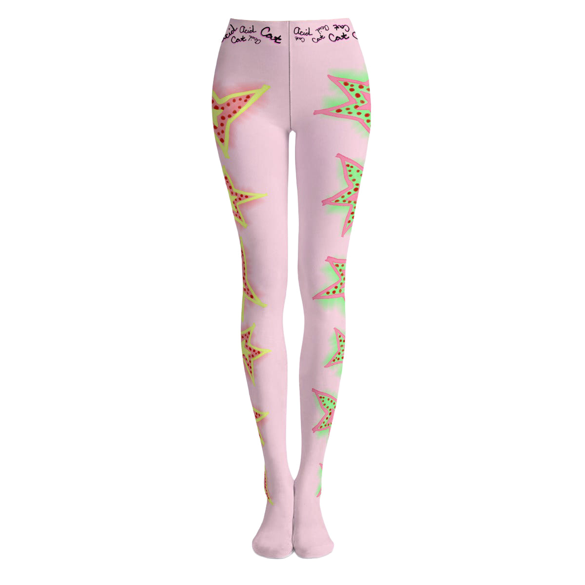 Side Stars Light Pink Tights *PRE-ORDER*